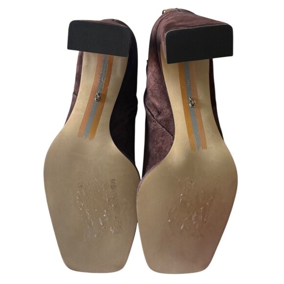 Sam Edelman Irie Square Toe Ankle Bootie Cafe Noir, size 8 - Picture 7 of 7